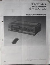 Technics Bedienungsanleitung