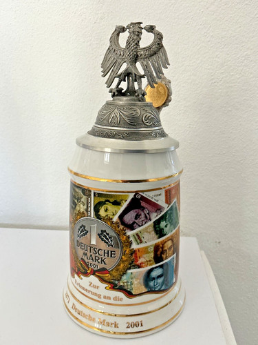 Porzellankrug deutsche mark - porzellankrug,