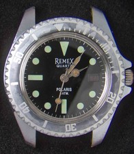 Remex Polaris Diver Herren Quarz Vintage Uhr -- Ersatzteile/Reparaturen
