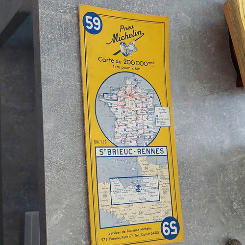 Michelin straßenkarte - michelin, st