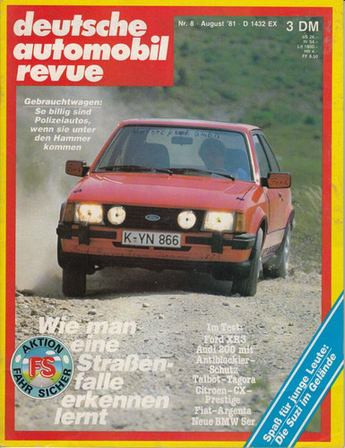 Deutsche automobil revue heft - deutsche,