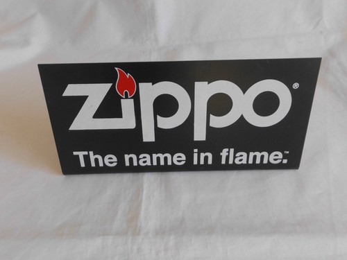 Zippo werbeschild - zippo,