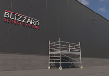 Arbeitsgerüst, Fahrgerüst, Rollgerüst 2,85 m x 1,50 m | Arbeitshöhe 3,19 m