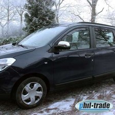 Set Edelstahl Spiegel Kappen