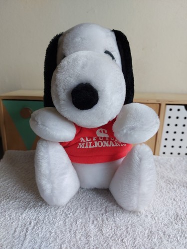 Vintage snoopy sitzend plüsch - vintage,