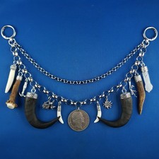 Charivari Trachtenkette Trachtenschmuck Scharivari Schariwari Bayern Gamshorn 
