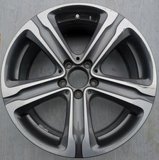 1x Alufelge 18 Zoll 8.0" 5x112 38ET A2534010700 Mercedes-Benz Glc Rim Wheel