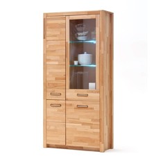 Kombivitrine Fenja Kernbuche
