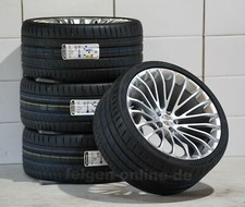 Breyton LS Hyper Silver + Continental + RDK Kompletträder 22 Zoll für BMW X5 F15