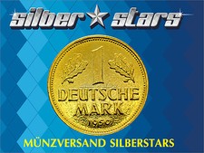 1 DM / Deutsche Mark 1970 - 1994  24 Karat vergoldet in Kapsel - Portofrei