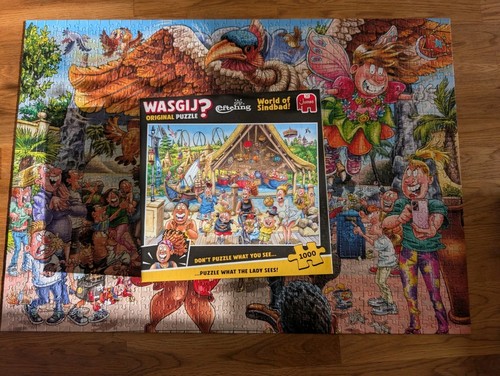 Jumbo puzzle 1000 - puzzle,