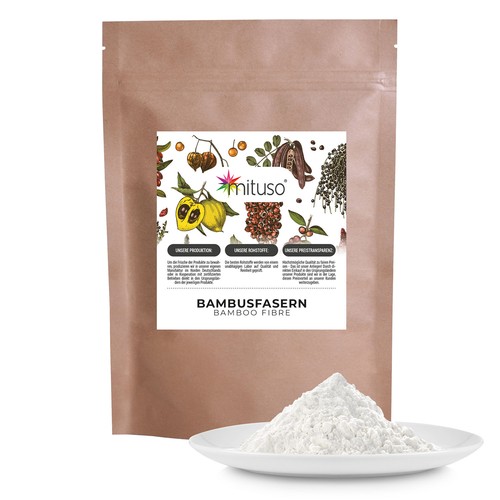 Mituso bambusfasern 400g - bambusfasern,