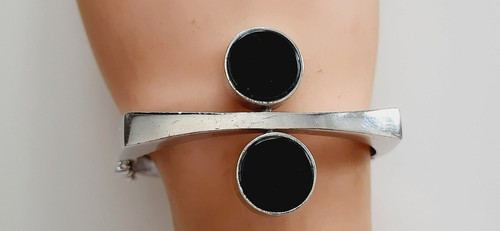Silber design armreif - silber, /