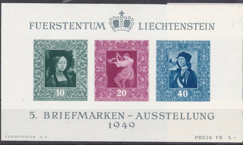 Liechtenstein block 5 - liechtenstein,