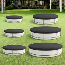 WOLTU Poolabdeckung Rund