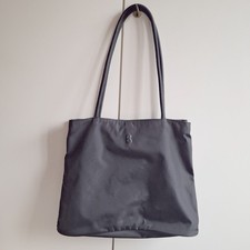 Original BOGNER Shopper Tasche Nylon Handtasche Schultertasche schwarz