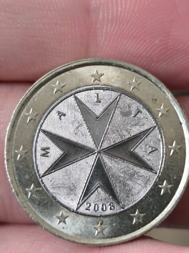 Euro münze malta - 1, 2008