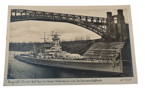 Alte panzerschiff admiral - alte, ak