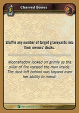 Light play wow tcg charred - wow,