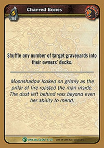 Light play wow tcg - wow, charred