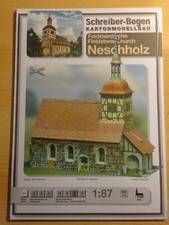 Neschholz Feldsteinkirche 1:87