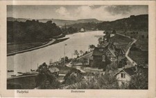 Old postcard postcard Essen