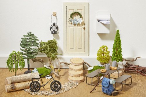 Auswahl miniatur deko wandern - miniatur,