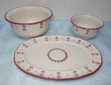 Schramberg "WIEN" handbemalt - Servierplatte, Schüssel ... -  Teile zur Auswahl