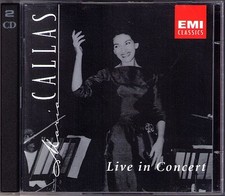 Maria CALLAS LIVE IN CONCERT