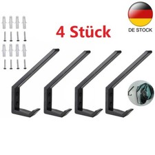 4pc Motorrad Helm Wandhalterung Helmhalter Haken Jacke Taschen Tasten Wandhalter