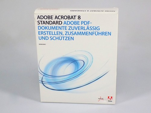Adobe acrobat standard - acrobat, 8