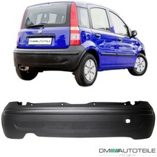 Fiat Panda 169 Stoßstange hinten 03-12 Schwarz Kunststoff + Zierleiste verbaut