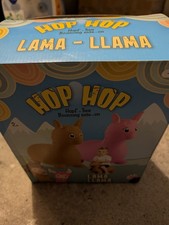 Hüpftier Pferd Lama Gummipferd Hüpfspielzeug mit Pumpe 