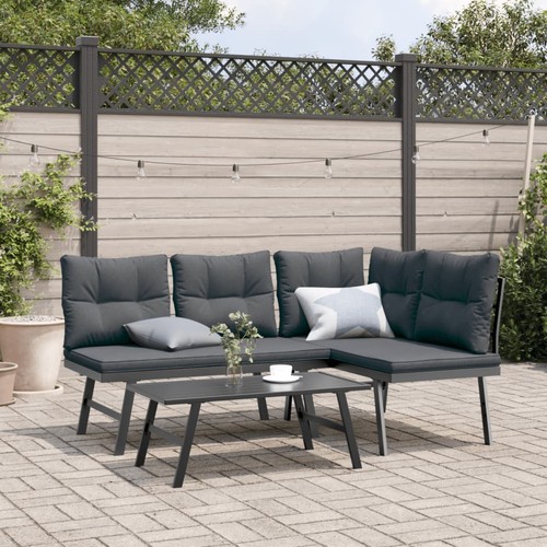 Gartenbank mit kissen sitzbank - gartenbank,