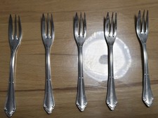 Roneusil 5 Silber-Kuchengabeln