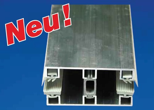 Alu glasprofilsystem mitte - mitte, typ