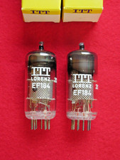 1x EF184 LORENZ ITT NOS NEU Röhre geprüft Tube 6EJ7 NEW Valve Valvula Tutto