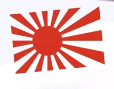 Made in Japan Rising Sun Aufkleber JDM Tuning Kriegsflagge Sticker