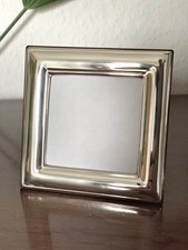 Bilderrahmen Quadratisch 6x6 Sterling Silber 925  NEU