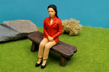 Gartenbank Sitzbank Holzoptik