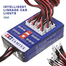 12 LED-Lampe Rücklicht Brake System Lighting Kit für TAMIYA 1/10 RC Truck DE~