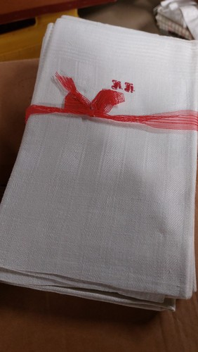 Leinen handtuch - 3x,