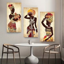 3er leinwanddrucke afrika - leinwanddrucke,