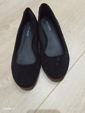 Damen Pesaro Ballerinas Gr 37 in Schwarz Elegant 