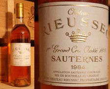 1984er Chateau Rieussec - Sauternes - TOP  *****