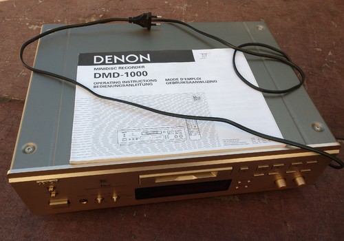 Denon dmd 1000 - denon, minidisc