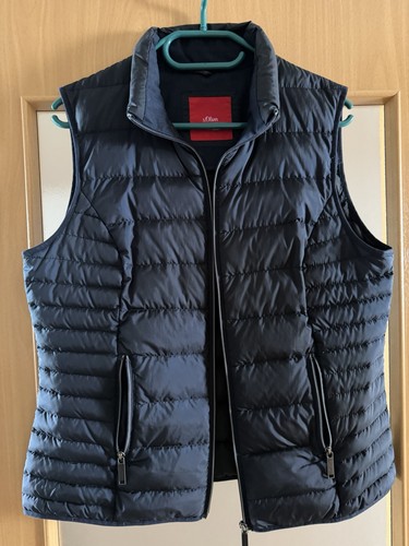 Oliver damen weste blau - s,