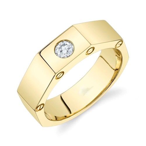 Herren 14k gelbgold - herren,