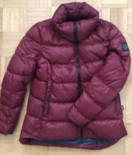 Belstaff Daunenjacke Damen, It. 46, Dt. 40, Dunkelrot, leicht