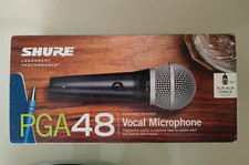 ? Shure Vocal Mikrofon PGA48 XLR E Alta Kardioid Dynamic Gesang Karaoke Zubehör